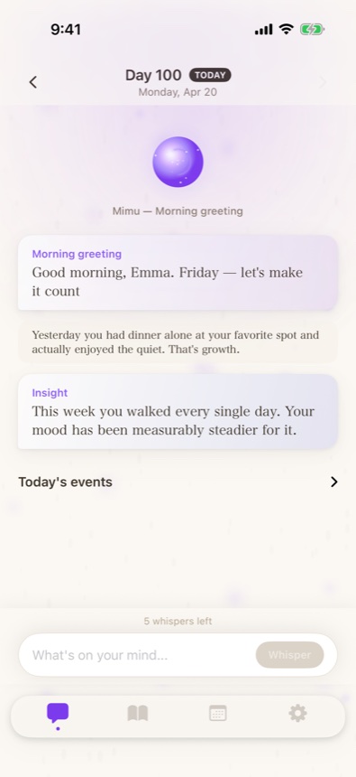 Mimu: Morning greeting