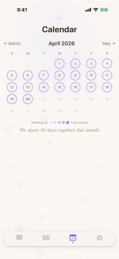 Mimu: Mood calendar