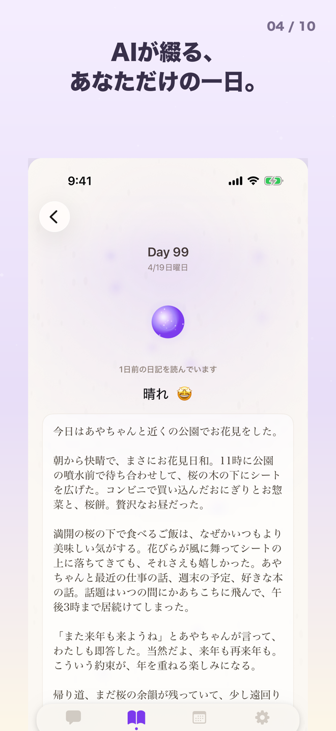 分身が綴った夜の日記